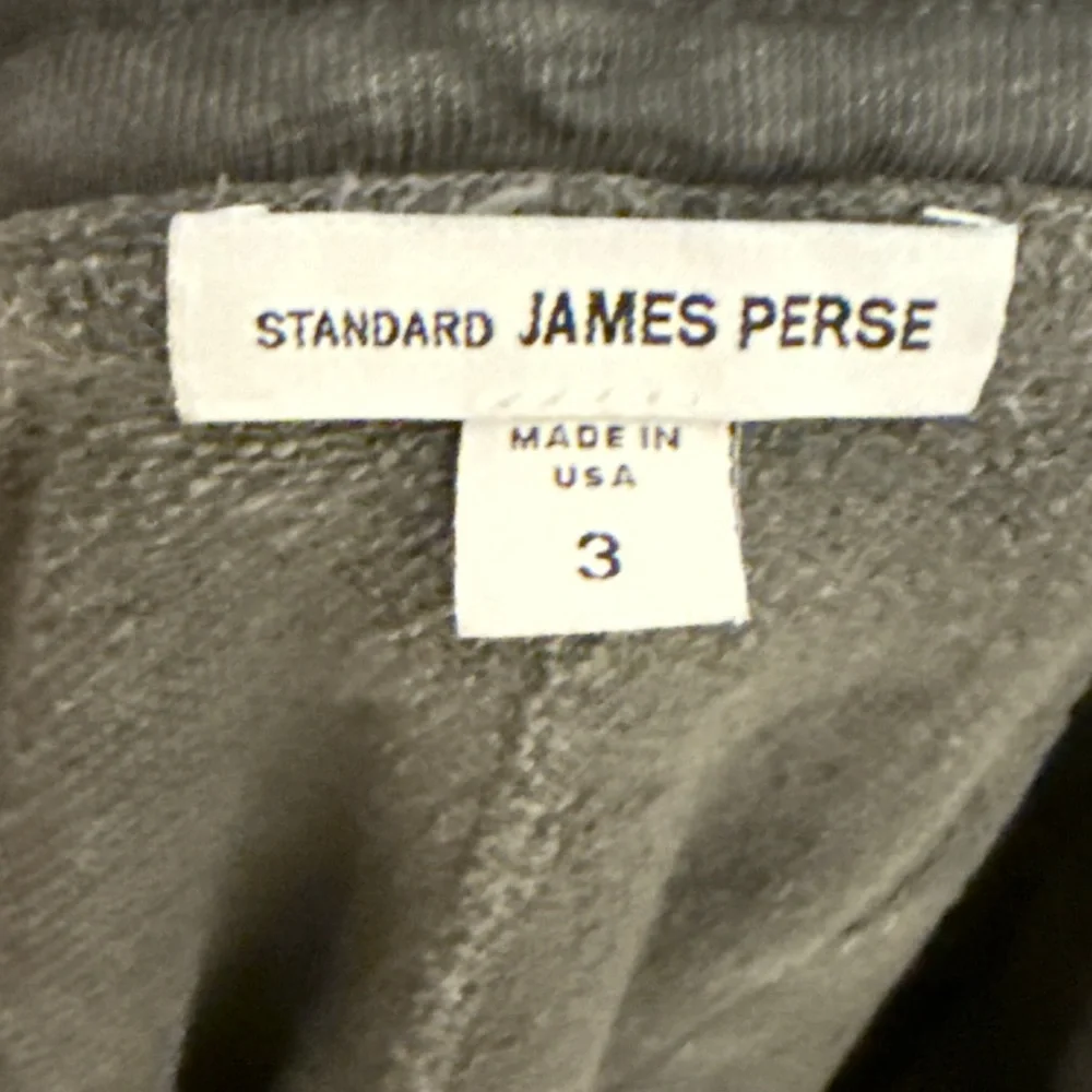 STANDARD JAMES PERSE Women's Dark Gray Drawstring Splatter Detail Sweatpants